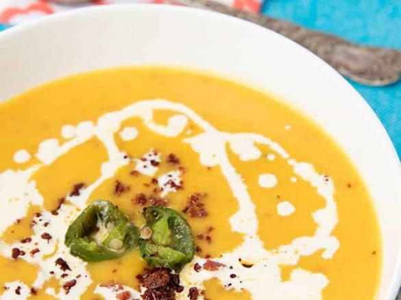 ZUPA DYNIOWA Z CHORIZO