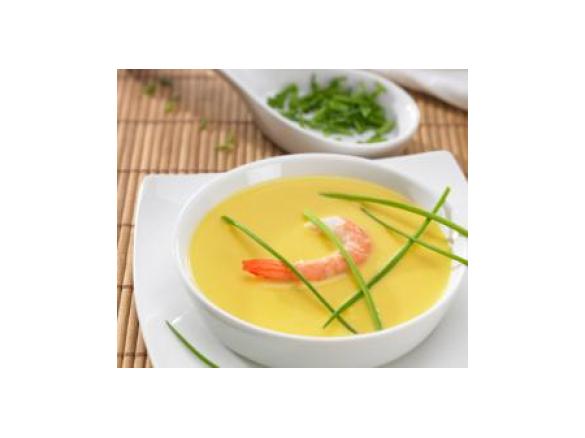 Zupa z owoców morza i dyni 