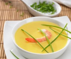 Zupa z owoców morza i dyni 