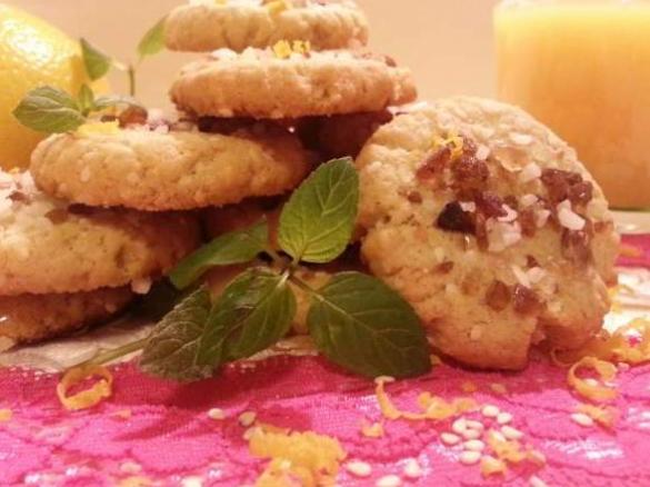 Ciasteczka "Cytrynowe Orzeźwienie" na letnie przyjęcie