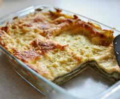 LAZANIA ZE SZPINAKIEM I SEREM FETA