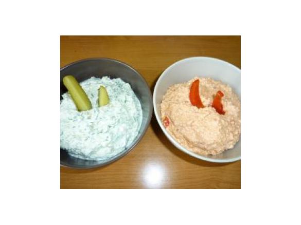 Pasty twarogowe na kanapki :-)