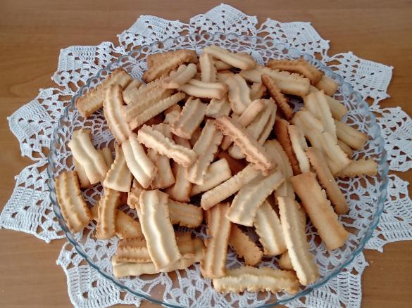 Ciasteczka kruche z maszynki