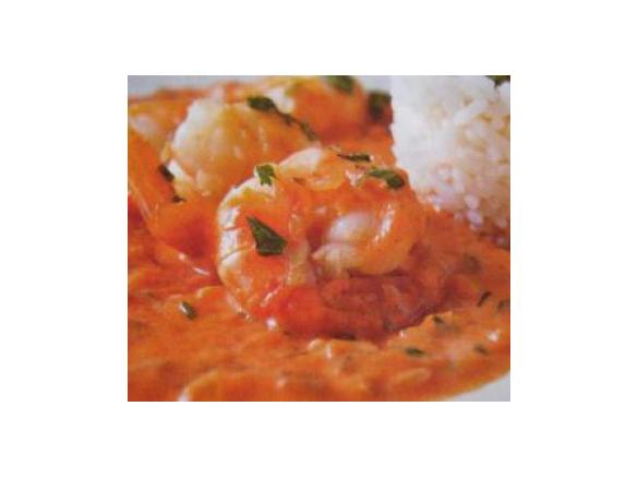 Krewetki pomidorowe niebo