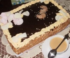Tort Fantazja czekoladowo- śmietankowa