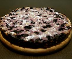 Fit sernik owsiany z jagodami