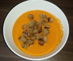 Zupa-krem z pieczonej papryki