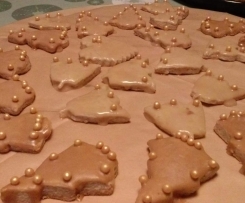 Świąteczne kruche ciasteczka orzechowe