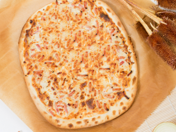 Podpłomyk alzacki (Tarte flambée)