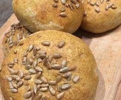 Bułki z dyni (z puree dyniowym)