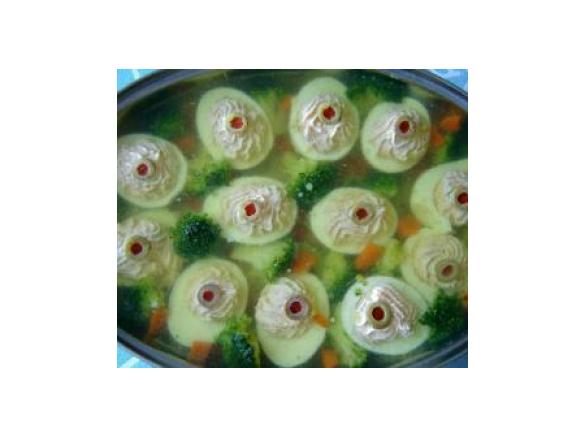 Jajka faszerowane w galarecie