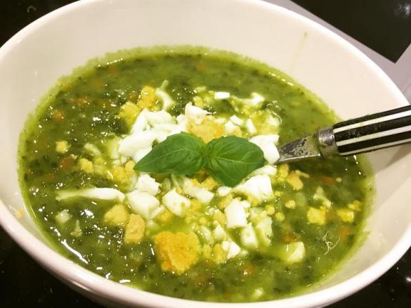 Lekka zupa ziemniaczano-szpinakowa (rozszerzanie diety / BLW )