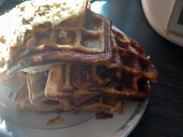 Keto gofry (bez mąki)