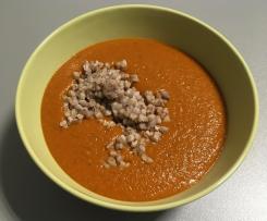 zupa krem z pomidorów i ciecierzycy