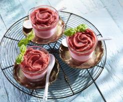 Lody z bazyli truskawkowej