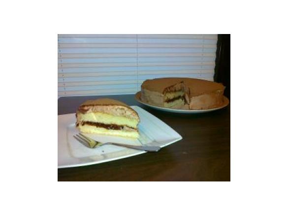 Ekspresowy tort z nutellą