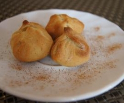 Sakiewki drożdżowe z jabłkami