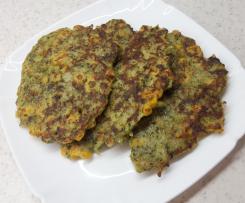 Placki z brokuła i kukurydzy