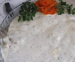 Świąteczna sałatka z brokuł i piersi