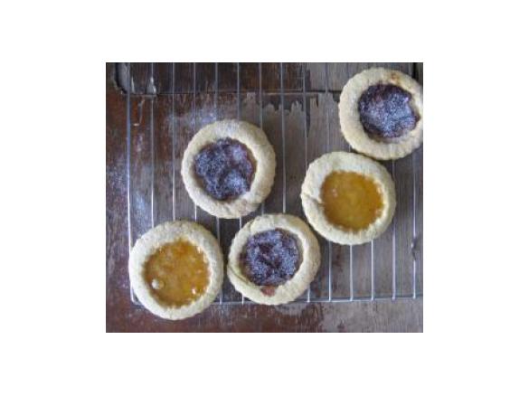 Kruche ciasteczka z dżemem