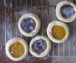 Kruche ciasteczka z dżemem