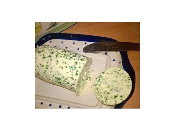 Masło: Osełka z pietruszką