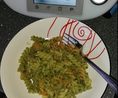 Makaron ze szpinakiem