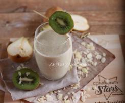 KOKTAJL MIGDAŁOWO-GRUSZKOWY Z KIWI