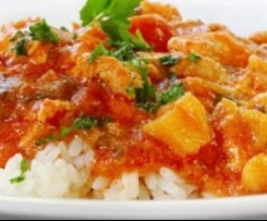 Wariant Kurczak tikka masala z mlekiem kokosowym