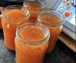 Dżem brzoskwiniowy z wanilią