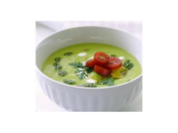 Gazpacho z avocado z limonką