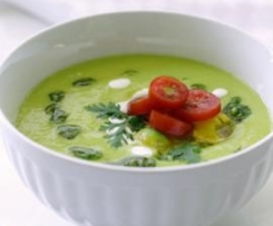 Gazpacho z avocado z limonką