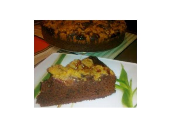 Ciasto czekoladowe ze śliwkami