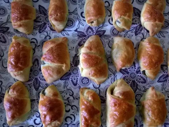 Paszteciki z pieczarkami