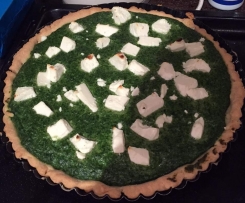 Tarta ze szpinakiem i fetą