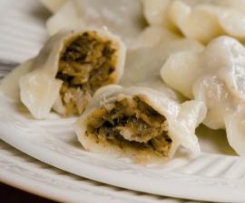 Pierogi z kapustą i grzybami