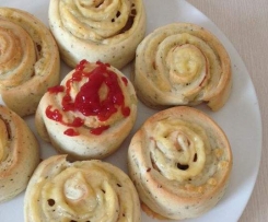 Pizzarolls ... pizza idealna do małych rączek :)