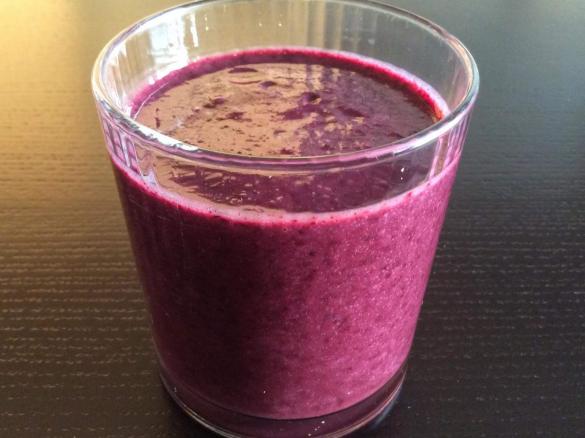 Koktajl jagodowo-bananowy