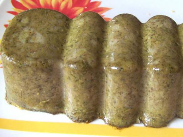 Pasztet jaglany ze szpinakiem