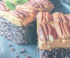 Placek z makiem i masą kajmakową