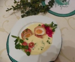 rolady jajeczne w wiosennym sosie