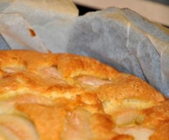 Ciasto gruszkowo - imbirowe