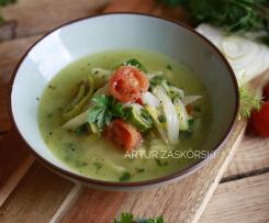 ZUPA Z CUKINII I KOPRU WŁOSKIEGO