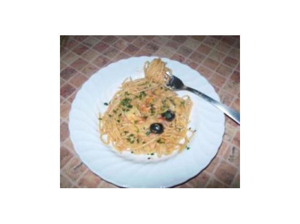 Pasta risottata z lososiem, karczochami.....