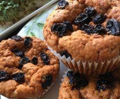 Muffinki dyniowe z rodzynkami