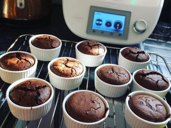 Fondant z płynną czekoladą