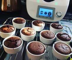 Fondant z płynną czekoladą