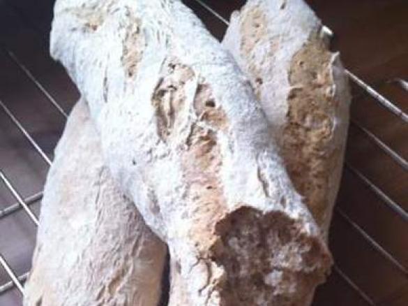 Bagietki kminkowe na zakwasie