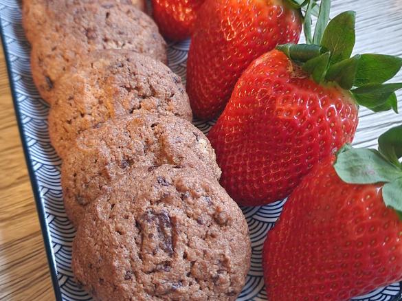 Bezglutenowe ciasteczka owsiane