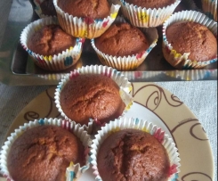 muffinki dyniowe z orzechami